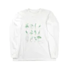 コケ田コケキ商店の苔図鑑 Long Sleeve T-Shirt