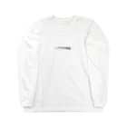 O3(ozone)の白黒 ロングスリーブTシャツ