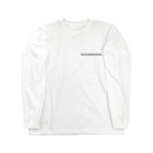 TOKYO LOGOSHOP 東京ロゴショップのBALEHENGANA -バレヘンガナ ばれへんがな Regular 黒ロゴ 左胸プリントデザイン Long Sleeve T-Shirt