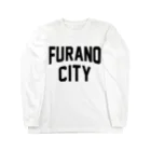 JIMOTOE Wear Local Japanの富良野市 FURANO CITY ロングスリーブTシャツ