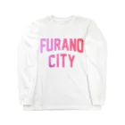 JIMOTO Wear Local Japanの富良野市 FURANO CITY ロングスリーブTシャツ