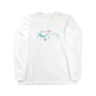 栗坊屋のリーフィーシードラゴン　カラフル Long Sleeve T-Shirt