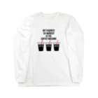 plum.jpのICE COFFEE(red) Long Sleeve T-Shirt