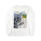 izumimimimimimiの猫男爵と桜 Long Sleeve T-Shirt