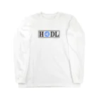 BBdesignのxrp ripple hodl ロングスリーブTシャツ