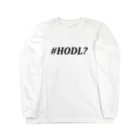 BBdesignのHODL ロングスリーブTシャツ