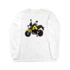 HSMT design@NO SK8iNGのGROM YELLOW Long Sleeve T-Shirt