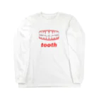 Abeman'sのtooth ロングスリーブTシャツ