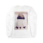 うさかふぇmimiSHOPの癒しかわうそ Long Sleeve T-Shirt