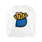 ぽっぷんすたんぷ -POP’N STAMP-のフライドポテトのSサイズ ロングスリーブTシャツ