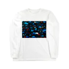 Ad ReinhardtのMidnight Blue Long Sleeve T-Shirt