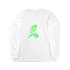 2step_by_Jrのピース オブ リーフ Long Sleeve T-Shirt