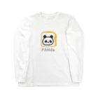 m-osachiのPANda　パンダ ロングスリーブTシャツ