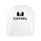 モルTのCATNEL　目覚め ロングスリーブTシャツ