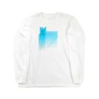 X-Dimensions team goodsのlogo gradation2 ロングスリーブTシャツ