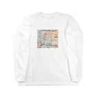 Tamatamaの4歳男子のくるまのせかい Long Sleeve T-Shirt