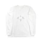 福人ずけの象形文字｢上下左右｣ Long Sleeve T-Shirt