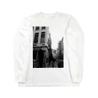 青猫亭の街角フォト  Bruxelles Long Sleeve T-Shirt