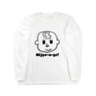 LLP-babyのNijyu-a -go! 薄毛boy Long Sleeve T-Shirt