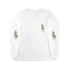 ねこぜや の ROBOBO ヨウムのちょびすけロボ  Long Sleeve T-Shirt