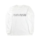 MUMI MUSHUのMUMIロゴ ロングスリーブTシャツ