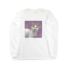 kinako-japanの茶白のサウスさん Long Sleeve T-Shirt