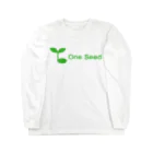 kasweeeeのONE SEED ORIGINAL GOODS ロングスリーブTシャツ