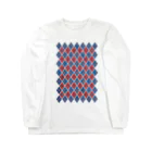 Dot (DotProducts)の菱形模様 Long Sleeve T-Shirt