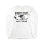 猫と釣り人のキジハタ_8K Long Sleeve T-Shirt