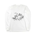 ももんがもんのももんがもん(墨)~宴の舞~ Long Sleeve T-Shirt