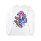 ＴＡＭ＋α◆SUZURIのネオンガール Long Sleeve T-Shirt