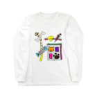 Dream★starのイラスト文字『猫』 Long Sleeve T-Shirt