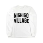 JIMOTO Wear Local Japanの西郷村 NISHIGO VILLAGE ロングスリーブTシャツ