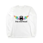 Iris workout公式のIris workout 公式 ロングスリーブTシャツ