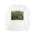 hiroki-naraの光景　sight740　キンモクセイ　金木犀　花 FLOWERS　壁紙 Long Sleeve T-Shirt