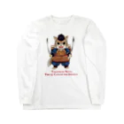 ねこや久鶻堂の鎌倉殿の13猫＋ : 仁田忠常 Long Sleeve T-Shirt