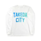 JIMOTOE Wear Local Japanの竹田市 TAKEDA CITY ロングスリーブTシャツ