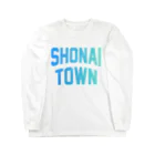 JIMOTO Wear Local Japanの庄内町 SHONAI TOWN ロングスリーブTシャツ