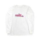 dzdzdzのPINK CAT Long Sleeve T-Shirt