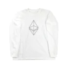 BBdesignのイーサリアム　ETH３ ロングスリーブTシャツ