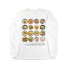 ベジタリアンタイ料理＊ニコニコレストランのお店のnikonikoメニューグッズ Long Sleeve T-Shirt