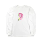 SUZURI.KEY-CHANのオオケタデ誕生日花0817 Long Sleeve T-Shirt