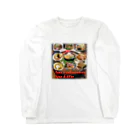 うどんやさんのラーメン大好き Long Sleeve T-Shirt