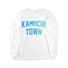 JIMOTOE Wear Local Japanの上市町 KAMIICHI TOWN ロングスリーブTシャツ