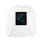 Drecome_Designの星降る森(紫) Long Sleeve T-Shirt