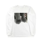 恥部ちゃんの猫の御御足 Long Sleeve T-Shirt