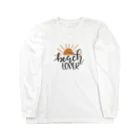 BBdesignのビーチラバーズ Long Sleeve T-Shirt