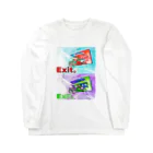 airrrphoto。のExit。2 Long Sleeve T-Shirt