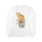 おちょぴのKeep cats warm Long Sleeve T-Shirt