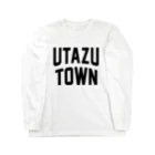 JIMOTOE Wear Local Japanの宇多津町 UTAZU TOWN ロングスリーブTシャツ